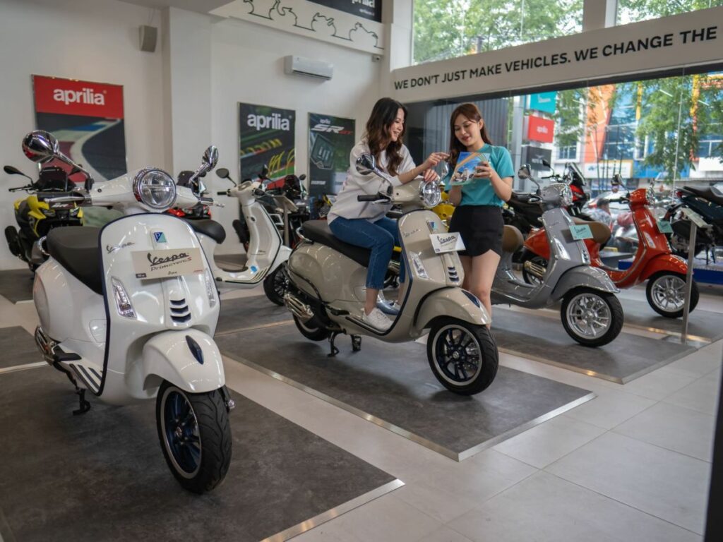 piaggio rambah medan