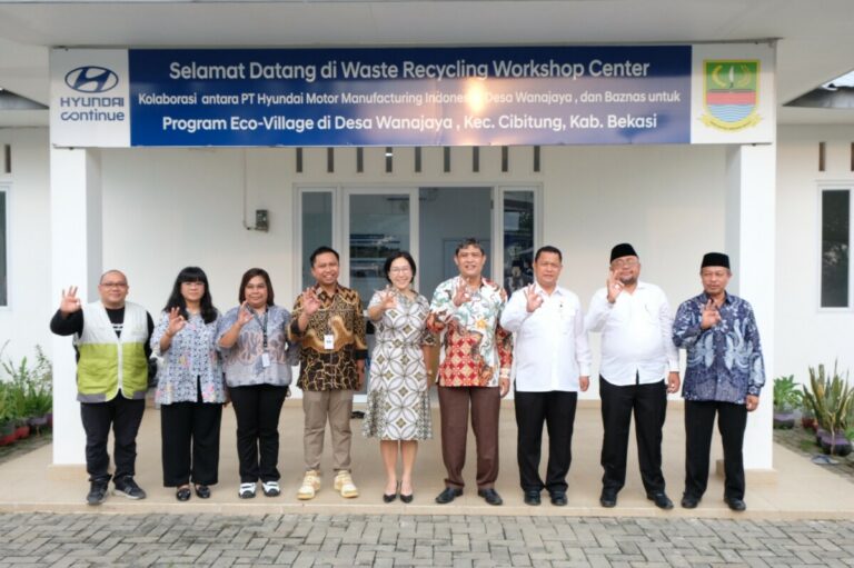 Hyundai Bangun 'Oasis' Daur Ulang di Pusat Pengolahan Sampah