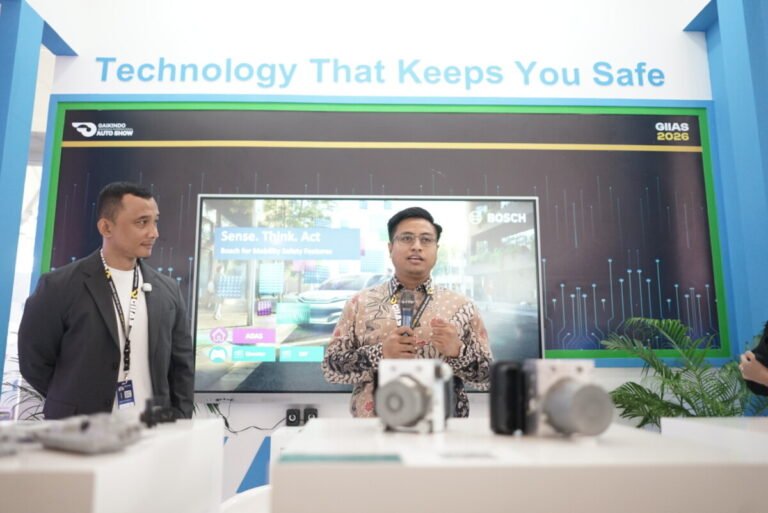 Menuju Target Global 2030, Bosch Perkuat Ekosistem Keselamatan Otomotif di GIIAS 2026 Bosch
